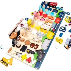 Prodigy Toy Çocuklar Için Eğitici Manyetik Bulmaca - Çok Renkli (Yurt Dışından)