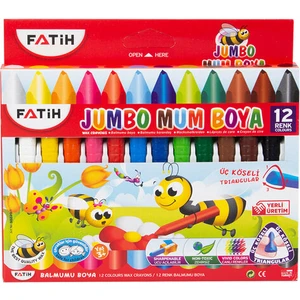 Mum Boya Jumbo Wax Crayons 12 Renk 50220/F