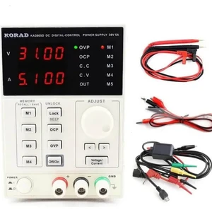 KA3005D Psu Dc Güç Kaynağı 30V 5A Kablolar Dahil