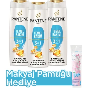 3'si 1 Şamp+Krem Temel Bak 400MLX3(MP Hed)