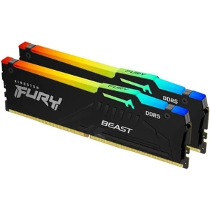 FURY Beast RGB 64GB DDR5 5200MHz CL40 Performans Rami Kit (2x32GB)