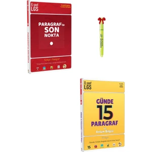 Tonguç Akademi LGS 8. Sınıf Paragrafta Son Nokta ve 15 Günde Paragraf