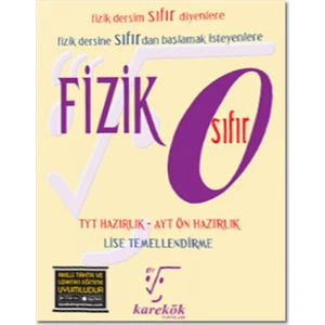 Karekök Yayıncılık TYT Fizik Sıfır Kitabı