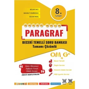 Nartest Yayınevi 8. Sınıf Omage Gold Paragraf Soru Bankası