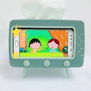 Yaratıcı Tv Doku Kutusu, Ev Sehpa Oturma Odası Doku Depolama Kutusu, Çok Işlevli Cep Telefon Rafı(Yurt Dışından)
