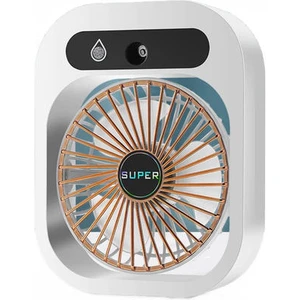 Buz Sisi Klima Küçük Fan, Mini Masaüstü Taşınabilir Fan, USB Şarj Üç Vitesli Su Soğutma Fanı