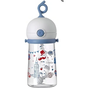 350 ml Pipetli Matara B1031-KARMA B1031-KARMA-MAVI