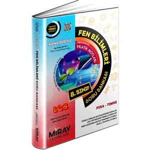 Miray Yayınları 8. Sınıf Fen Bilimleri Soru Bankası