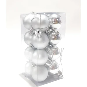 Funworld Yılbaşı Yeni Yıl Süsü Çam Ağacı Süs Top 2,5 cm 16'lı