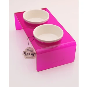 Petbucks Home Kedi ve Köpek Dekoratif Seramik Mama Kabı & Su Kabı
