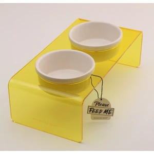 Petbucks Home Kedi ve Köpek Dekoratif Seramik Mama Kabı & Su Kabı