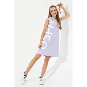 U.S. Polo Assn. Kadın Lila Örme Elbise 50251939-VR034