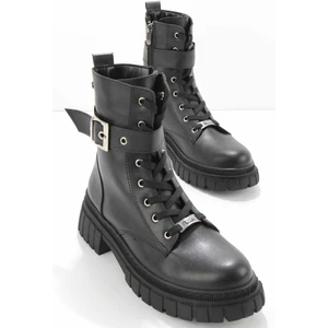 Siyah  Kadın Bot & Bootie K02643071609
