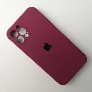 Pirok Store Apple iPhone 12 Pro  Kamera Korumalı Içi Kadife Silikon Kılıf