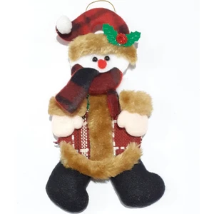 Funworld Yılbaşı Yeni Yıl Süsü Çam Ağacı Süs Noel Kardan Adam Figür Keçe