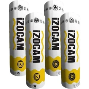 Izocam Camyünü 10 Cm. Çatı Şiltesi Folyosuz 120 Cmx8 mt 9,60 M2/rulo 4 Adet