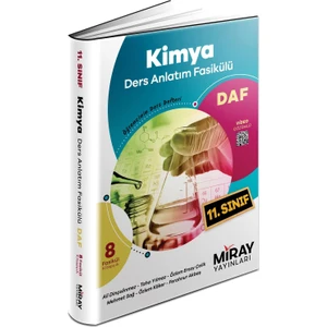 Miray Yayınları 11. Sınıf Kimya Ders Anlatım Fasikülleri