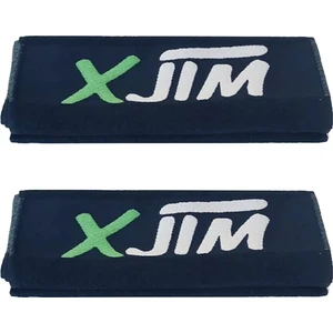 Xjım Siyah Spor Antrenman Havlusu %100 Pamuk -2 Adet 30X90