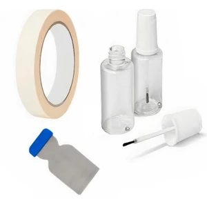 Audi  Seat Volkswagen LB9A  Beyazı  Rötüş Boyası 30 ml - Rütüş Çeliği