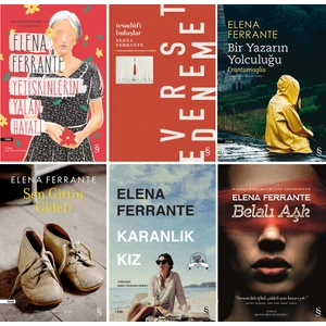 Karanlık Kız - Sen Gittin Gideli - Belalı Aşk - 6 Kitap - Elena Ferrante