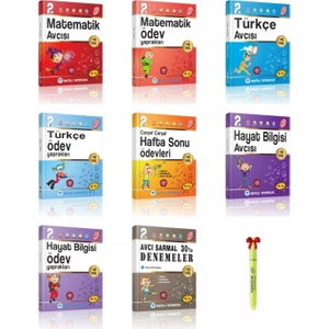 Mutlu Yayıncılık 2. Sınıf Avcısı Serisi Set ( 8 Kitap)