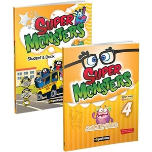 YDS Publishing   Super Monster Grade 4 Students Book+Activity Book