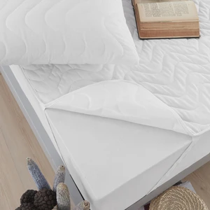 Vessino Home Mikrofiber Kapitone 4 Köşe Alez Su Sıvı Geçirmez Tek Çift Kişilik Yatak Pedi Koruyucu Çarşaf 11 Ebat