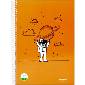 A4 96 Yaprak Karton Kapak Spiralli Defter Çizgisiz