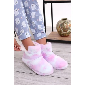 Rd EB328 Kadın Içi Yünlü Kışlık Panduf Ev Botu Ev Ayakkabısı