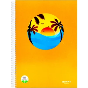 A4 120 Yaprak Karton Kapak Spiralli Defter Çizgili