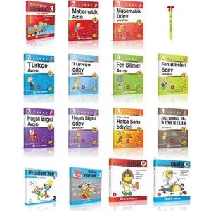 Mutlu Yayıncılık 3. Sınıf Avcı Serisi Full Öğreten Set ( 15 Kitap )