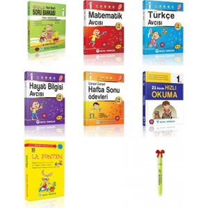 Mutlu Yayıncılık 1. Sınıf Avcı Serisi - La Fonten ( 7 Kitap )