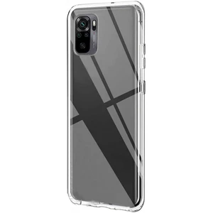 Xiaomi Redmi Note 10S Kılıf Ön Arka 360 Koruma Şeffaf Silikon