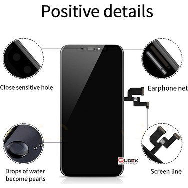 Qudex Apple iPhone x LCD Ekran Dokunmatik OLED Fiyatı