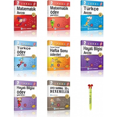 Mutlu Yayıncılık 2. Sınıf Avcısı Serisi Set ( 8 Kitap) Kitabı
