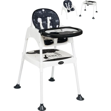 Baby Home BH-1450 Mizzy 3in1 Çalışma Masalı Bebek Mama