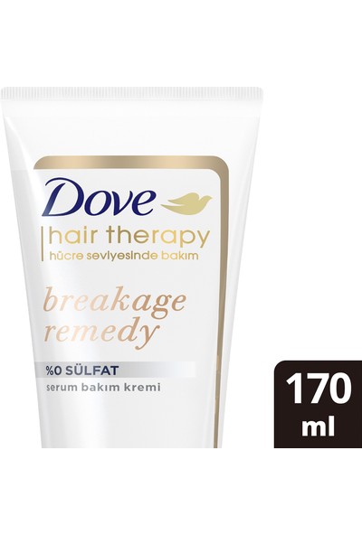 Dove Hair Therapy Sülfatsız Serum Saç Bakım Kremi Hydration Spa Nemlendirici 170 ml