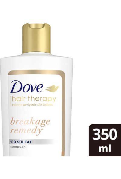 Dove Hair Therapy Sülfatsız Saç Bakım Şampuanı Breakage Remedy Kırılma Karşıtı 350 ml