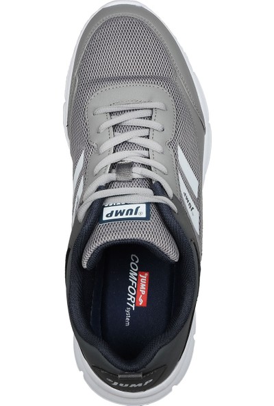 JUMP 25718 Açık Gri Erkek Günlük Rahat Yürüyüş Sneaker Spor Ayakkabı