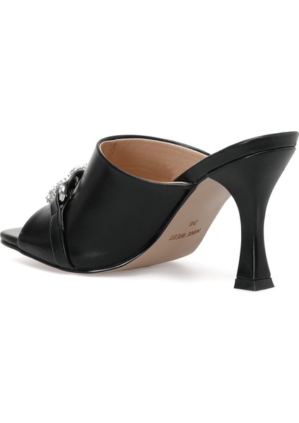 Berne 2pr Siyah Kadın Terlik modelleri