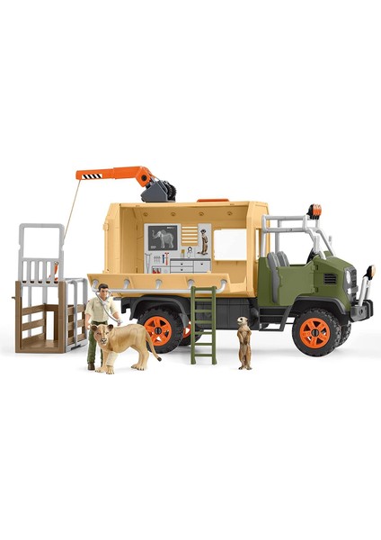 Schleich Hayvan Kurtarma Kamyonu 42475