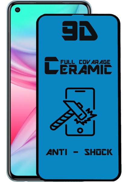 Infinix Hot 10 Tam Kaplayan Seramik Nano Esnek Ekran Koruyucu Cam