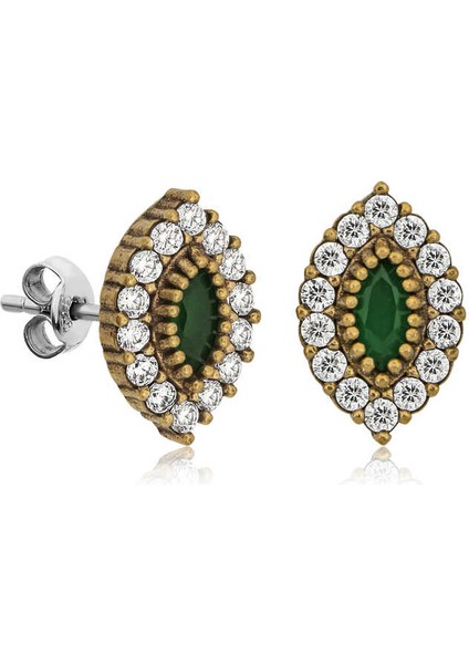 Gümüş Otantik Mekik Çivili Bayan Küpe fiyatları