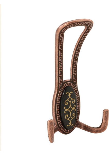 Portmanto Vestiyer Duvar Askısı Dolap Elbise Askılığı Antik Bakır