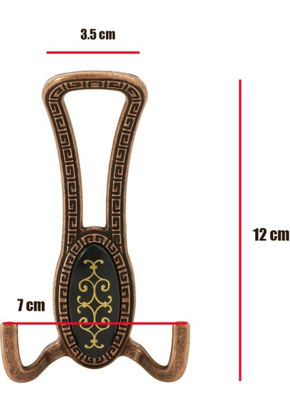 Portmanto Vestiyer Duvar Askısı Dolap Elbise Askılığı Antik Bakır modelleri