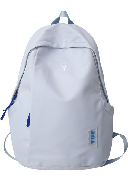 Senlınlı Moda Üniversite Öğrencisi Okul Çantası Basit Günlük Sırt Çantası (Yurt Dışından)