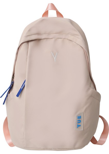 Senlınlı Moda Üniversite Öğrencisi Okul Çantası Basit Günlük Sırt Çantası (Yurt Dışından)