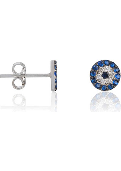 Gümüş Nazar Çivili Küpe fiyatları