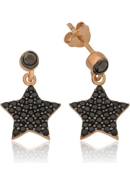 Gümüş Yıldız Küpe