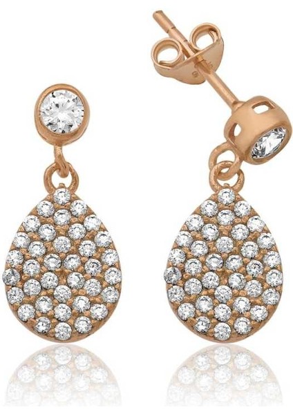 Gümüş Damla Küpe